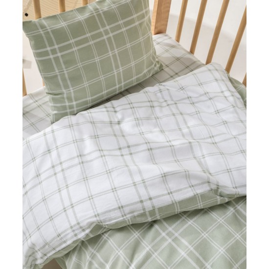 Σεντόνια Βρεφικά Κούνιας Σετ Loft Jinu 36 Cotton Kentia (120x170) 3Τεμ