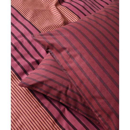 Σεντόνια Ημίδιπλα Σετ Vesus Esra 17 Cotton Kentia (120x200+35 ) Με Λάστιχο 3Τεμ