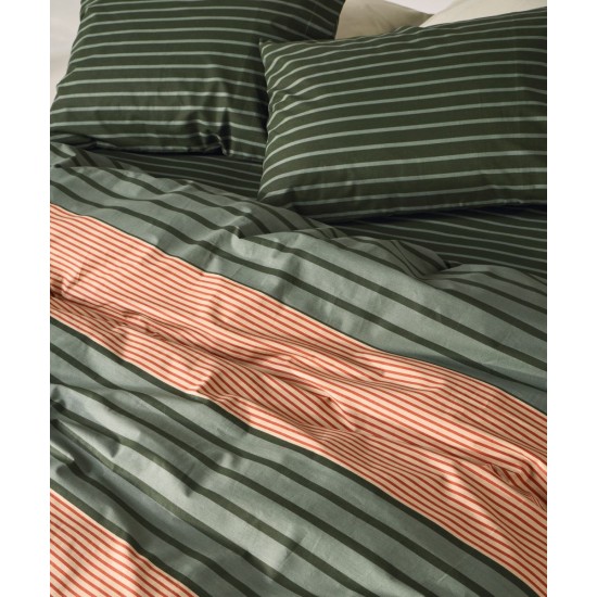 Σεντόνια Υπέρδιπλα Σετ Vesus Esra 02 Cotton Kentia (160x200+35 ) Με Λάστιχο 4Τεμ