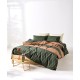Σεντόνια Υπέρδιπλα Σετ Vesus Esra 02 Cotton Kentia (160x200+35 ) Με Λάστιχο 4Τεμ