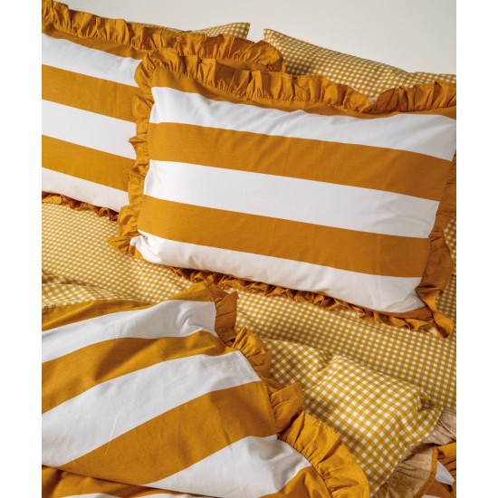 Παπλωματοθήκη Μονή Σετ Vesus Iokasti 03 Cotton Kentia (165x245) 2Τεμ