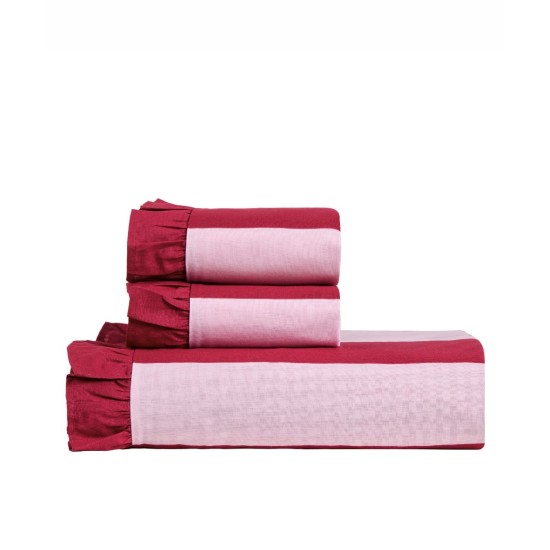 Παπλωματοθήκη Ημίδιπλη Σετ Vesus Iokasti 27 Cotton Kentia (185x245) 2Τεμ