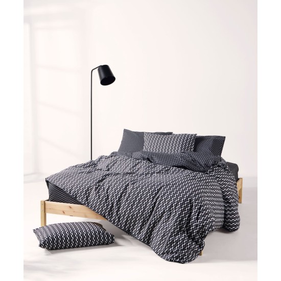 Παπλωματοθήκη Μονή Σετ Vesus Satouma Cotton Kentia (165x245) 2Τεμ