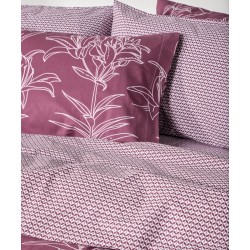 Σεντόνια Υπέρδιπλα Σετ Vesus Saporo 05 Cotton Kentia (240x270) 4Τεμ