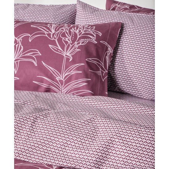 Σεντόνια Υπέρδιπλα Σετ Vesus Saporo 05 Cotton Kentia (240x270) 4Τεμ