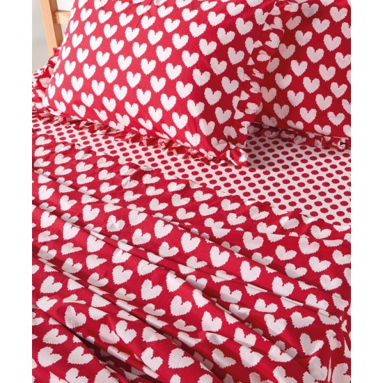 Σεντόνια Παιδικά Ημίδιπλα Σετ Loft Lola Cotton Kentia (190x270) 3Τεμ