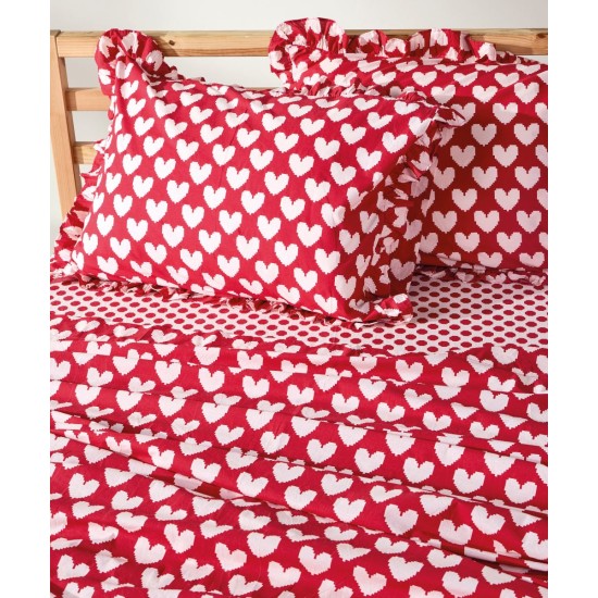 Σεντόνια Παιδικά Ημίδιπλα Σετ Loft Lola Cotton Kentia (190x270) 3Τεμ