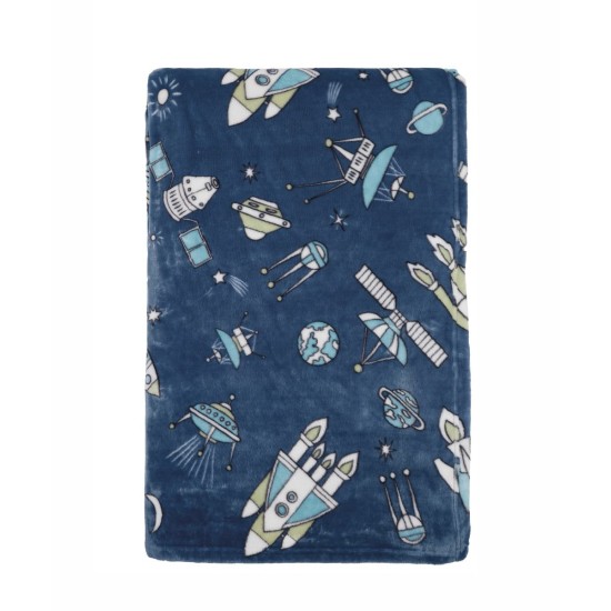 Κουβέρτα Fleece Παιδική Μονή Loft Milky Kentia (160x220) 1Τεμ