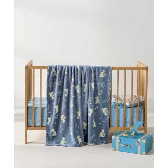 Κουβέρτα Βρεφική Fleece Κούνιας Loft Tiago Kentia (100x140) 1Τεμ