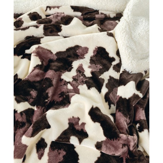 Κουβέρτα Καναπέ Με Sherpa Stykish Madox Fleece Kentia (130x170) 1Τεμ