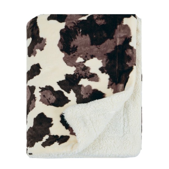 Κουβέρτα Καναπέ Με Sherpa Stykish Madox Fleece Kentia (130x170) 1Τεμ