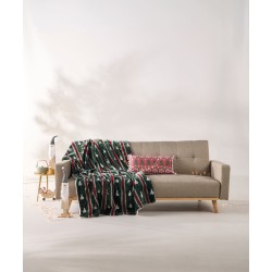 Κουβέρτα Fleece Με Sherpa Καναπέ Stylish Snow 261 Kentia (130x170) 1Τεμ