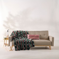 Κουβέρτα Fleece Με Sherpa Καναπέ Stylish Snow 261 Kentia (130x170) 1Τεμ