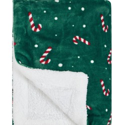 Κουβέρτα Fleece Με Sherpa Καναπέ Stylish Snow 263 Kentia (130x170) 1Τεμ