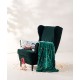 Κουβέρτα Fleece Με Sherpa Καναπέ Stylish Snow 263 Kentia (130x170) 1Τεμ