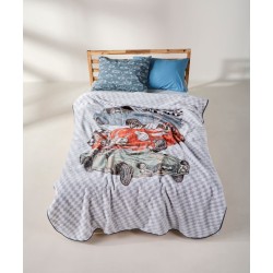Κουβέρτα Βελουτέ Παιδική Μονή Loft Makina Kentia (160x220) 1Τεμ