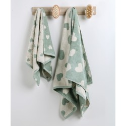 Πετσέτες Σετ Versus Magy 10 Jacquard Cotton Kentia 2Τεμ