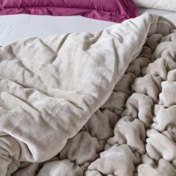 Κουβερτοπάπλωμα Υπέρδιπλο Stylish Marshmallow 12 Flannel Fllece Kentia (220x240) 1Τεμ Κουβερτοπάπλωμα Υπέρδιπλο Stylish Marshmallow 12 Flannel Fllece Kentia (220x240) 1Τεμ