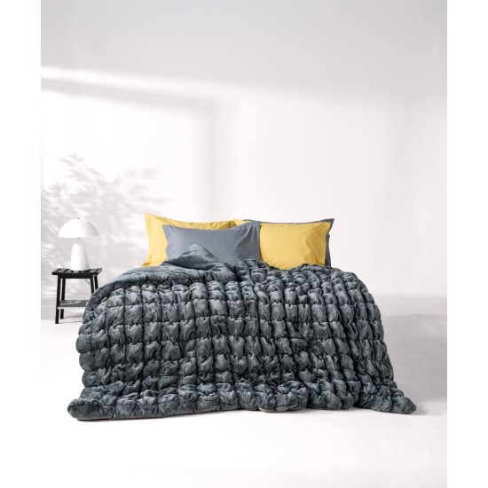 Κουβερτοπάπλωμα Μονό Stylish Marshmallow 24 Flannel Fllece Kentia (160x220) 1Τεμ