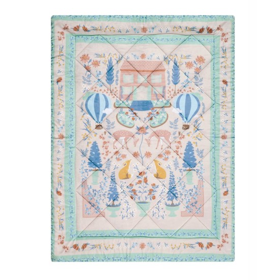Κουβερτοπάπλωμα Παιδικό Με Sherpa Μονό Stylish Valentina Kentia (160x220) 1Τεμ