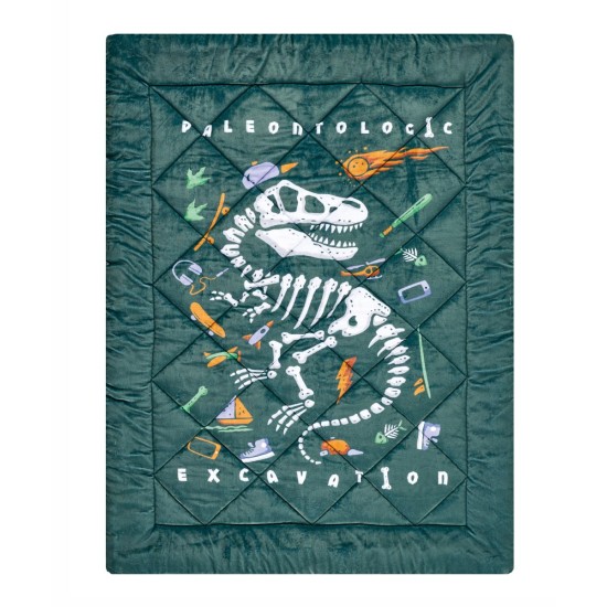 Κουβερτοπάπλωμα Παιδικό Με Sherpa Μονό Stylish Ross Kentia (160x220) 1Τεμ