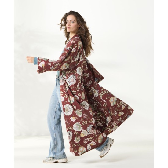 Κιμονό Βελουτέ Stylish Cortney Kentia 1Τεμ