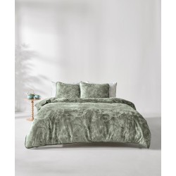 Παπλωματοθήκη Υπέρδιπλη Σετ Stylish Vanessa Velvet Kentia (220x240) 3Τεμ