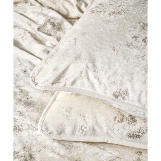 Παπλωματοθήκη Υπέρδιπλη Σετ Stylish Linsey Velvet Kentia (220x240) 3Τεμ