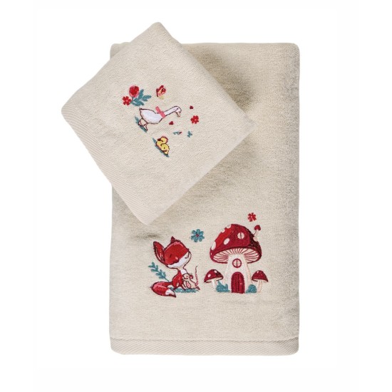Πετσέτες Παιδικές Σετ Loft Alpu Cotton Kentia 2Τεμ