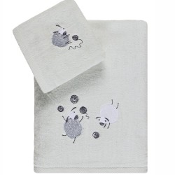 Πετσέτες Παιδικές Σετ Loft Prova Cotton Kentia 2Τεμ
