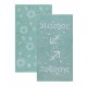 Πετσέτες Σετ Versus Astrology Toxotis Jacquard Cotton Kentia (50x90) 2Τεμ