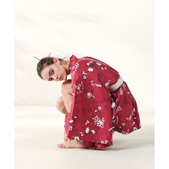 Κιμονό Κοντό Stylish Ofilia 300TC Satin Cotton Kentia 1Τεμ