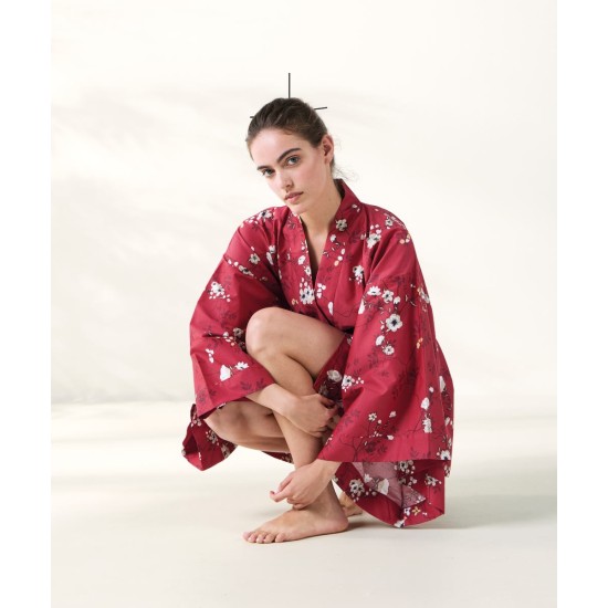 Κιμονό Κοντό Stylish Ofilia 300TC Satin Cotton Kentia 1Τεμ