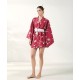 Κιμονό Κοντό Stylish Ofilia 300TC Satin Cotton Kentia 1Τεμ