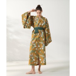 Κιμονό Μακρύ Stylish Napoleon 300TC Satin Cotton Kentia 1Τεμ