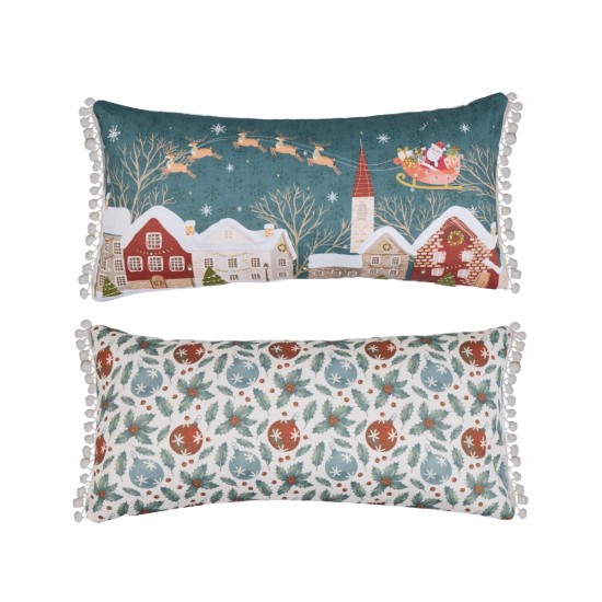 Διακοσμητικό Μαξιλάρι Loft Snow 2627 Kentia (30x60) 1Τεμ