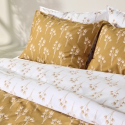 Παπλωματοθήκη Υπέρδιπλη Σετ Stylish Louise 300TC Satin Cotton Kentia (220x240+1) 3Τεμ