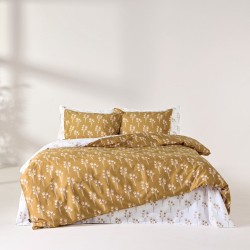 Παπλωματοθήκη Υπέρδιπλη Σετ Stylish Louise 300TC Satin Cotton Kentia (220x240+1) 3Τεμ
