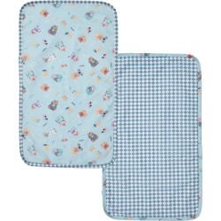 Σελτεδάκια Σετ Versus Roomy Cotton Kentia (72x42) 2Τεμ