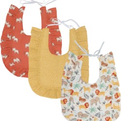 Σαλιάρες Βρεφικές Σετ Loft YN 26 Blue Cotton Kentia (30x37) 3Τεμ