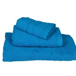 Πετσέτα Χεριών Solid Pennie 500gsm Turquoise Cotton Komvos (30x50) 1Τεμ