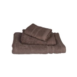 Πετσέτα Χεριών Bath Towels Pennie 500gr Brown Cotton Komvos (30x50) 1Τεμ