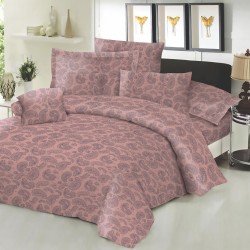 Σεντόνια Μονά Σετ Cotton Line Printed Lahor Rotten Apple Komvos (100x200+22 ) Με Λάστιχο 3Τεμ Σεντόνια Μονά Σετ Cotton Line Printed Lahor Rotten Apple Komvos (100x200+22 ) Με Λάστιχο 3Τεμ