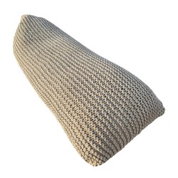 Πουφ Macrame Με Εσωτερική Γέμιση Komvos (80x200x45) 1Τεμ