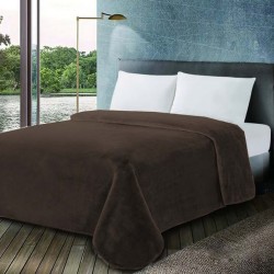 Κουβέρτα Βελουτέ Υπέρδιπλη Coffee Quartz Komvos (220x240) 1Τεμ Κουβέρτα Βελουτέ Υπέρδιπλη Coffee Quartz Komvos (220x240) 1Τεμ