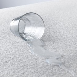 Επίστρωμα Αδιάβροχο King Size Waterproof Terry-Pu Komvos (200x200+35) 1Τεμ