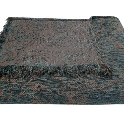 Ριχτάρι Διθέσιου Rose Sky Grey Chenille Komvos (180x240) 1Τεμ