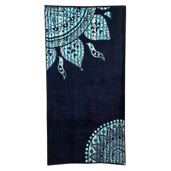 Πετσέτα Θαλάσσης Beach Design 6 Jacquard Cotton Komvos (85x160) 1Τεμ