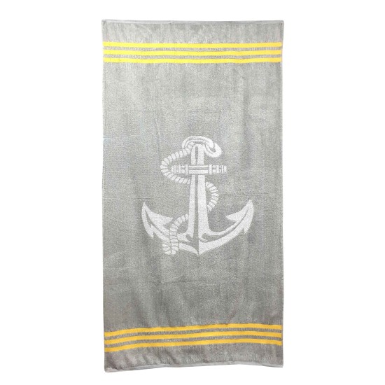 Πετσέτα Θαλάσσης Beach Design 8 Jacquard Cotton Komvos (85x160) 1Τεμ
