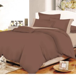 Σεντόνια Μονά Σετ Brown - Beige Με Φάσα Cotton Line Komvos (100x200+20 ) Με Λάστιχο 3Τεμ Σεντόνια Μονά Σετ Brown - Beige Με Φάσα Cotton Line Komvos (100x200+20 ) Με Λάστιχο 3Τεμ